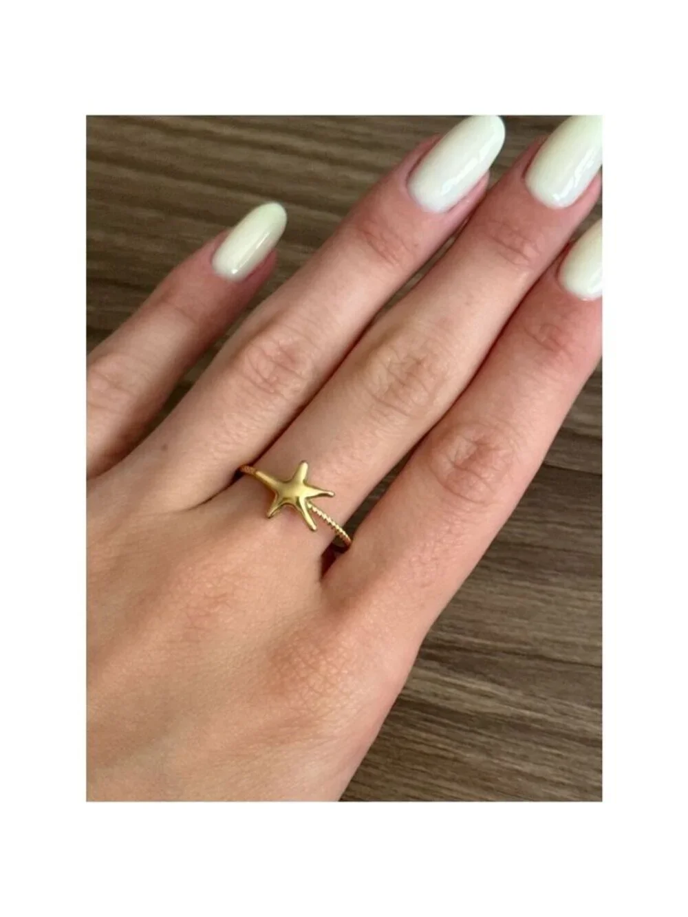 Starfish Band Ring Q1047